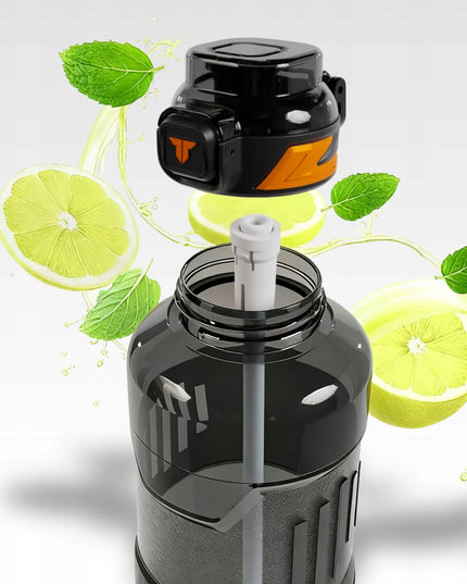 SUPERO TKK1021 sportinė vandens gertuvė iš „Tritan“, 1,5 l, su snapeliu