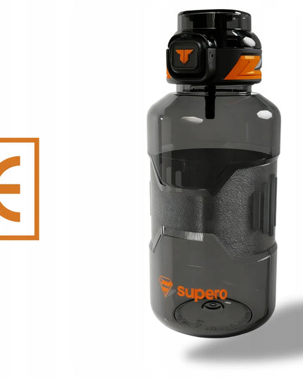 SUPERO TKK1021 sportinė vandens gertuvė iš „Tritan“, 1,5 l, su snapeliu