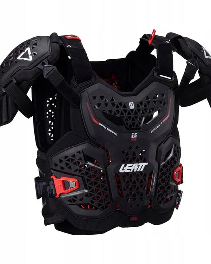 Krūtinės apsauga Leatt 5.5 Pro Evo, juoda, XXL