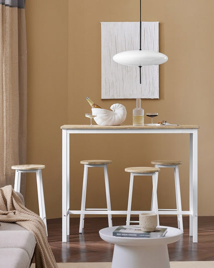 Baro stalas su kėdėmis, komplektas, 120x100x40cm