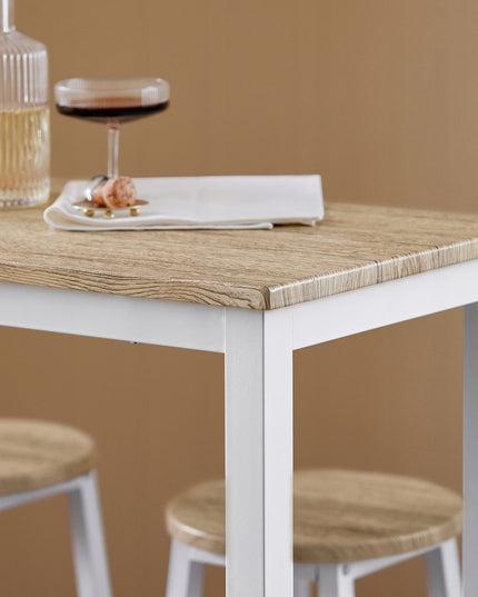 Baro stalas su kėdėmis, komplektas, 120x100x40cm