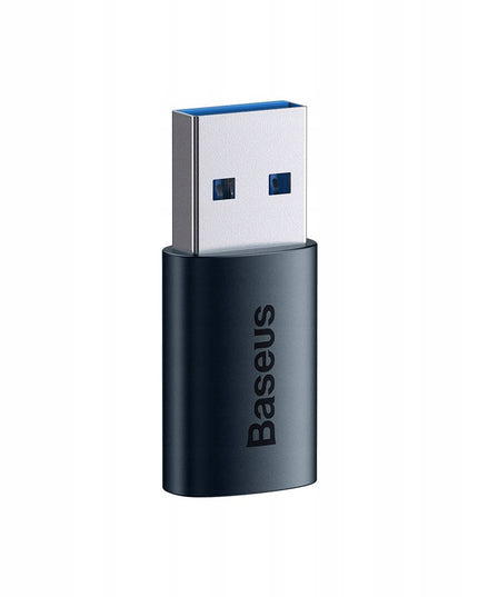 Baseus Ingenuity Series Mini adapteris USB 3.1 OTG į USB Type-C, mėlynas