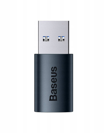 Baseus Ingenuity Series Mini adapteris USB 3.1 OTG į USB Type-C, mėlynas