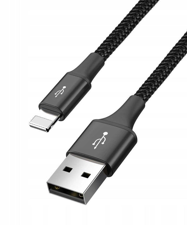 Baseus 4in1 USB laidas: Lightning / 2x USB Type-C / micro USB