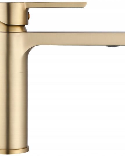 Pastatomas praustuvo maišytuvas REA ARGUS šlifuoto aukso žemas