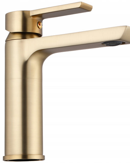 Pastatomas praustuvo maišytuvas REA ARGUS šlifuoto aukso žemas