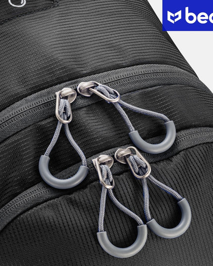 Beon Kalnų Žygio Kuprinė, 30L, Vyrams ir Moterims, Tvirta, Juoda