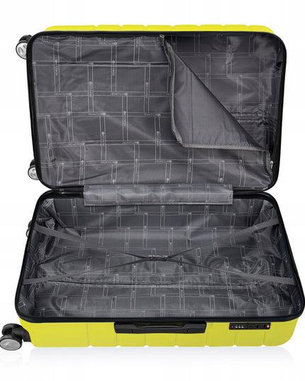 Betlewski Didelis kietas tvirtas kelioninis lagaminas ant ratukų atostogoms ir kelionei