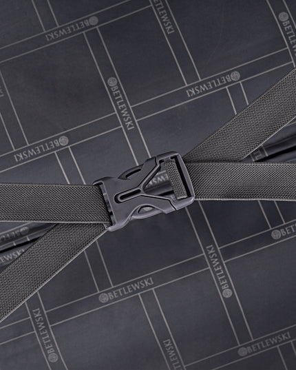 Betlewski Didelis kietas tvirtas kelioninis lagaminas ant ratukų atostogoms ir kelionei