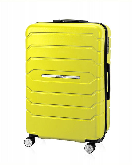 Betlewski Didelis kietas tvirtas kelioninis lagaminas ant ratukų atostogoms ir kelionei