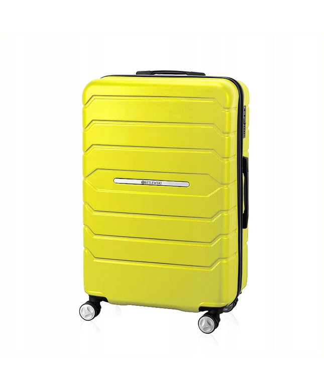 Betlewski Didelis kietas tvirtas kelioninis lagaminas ant ratukų atostogoms ir kelionei