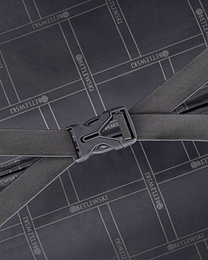 Betlewski Didelis kelioninis lagaminėlis, talpus atostogoms, 2 skyriai