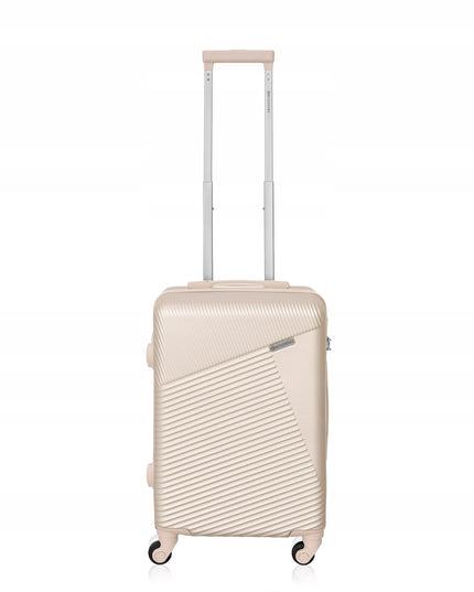 Mažas rankinis lagaminas kelionei, su ratukais, saugiu derinamo užraktu, Betlewski