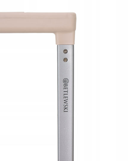 Mažas rankinis lagaminas kelionei, su ratukais, saugiu derinamo užraktu, Betlewski