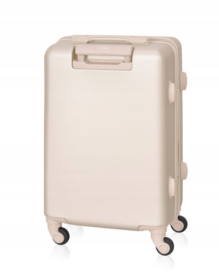 Mažas rankinis lagaminas kelionei, su ratukais, saugiu derinamo užraktu, Betlewski