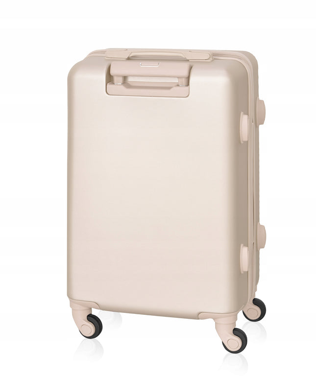 Mažas rankinis lagaminas kelionei, su ratukais, saugiu derinamo užraktu, Betlewski