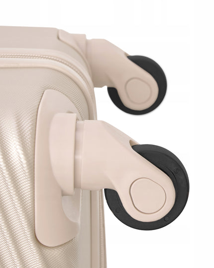 Mažas rankinis lagaminas kelionei, su ratukais, saugiu derinamo užraktu, Betlewski