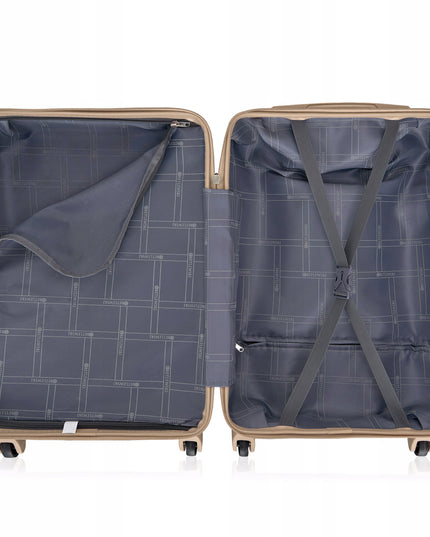 Betlewski Mažas Kabininis Lagaminas Verslo Kelionei su Ratukais ir Kodine Spyna