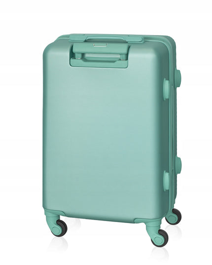 Betlewski Nedidelis kabininis lagaminas su ratukais, kombinuotu užraktu ir teleskopine rankena