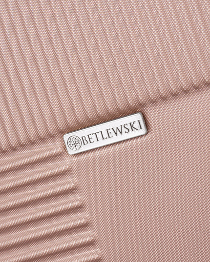 Betlewski Mažas rankinio bagažo lagaminas ant ratukų su saugiu kodiniu užraktu