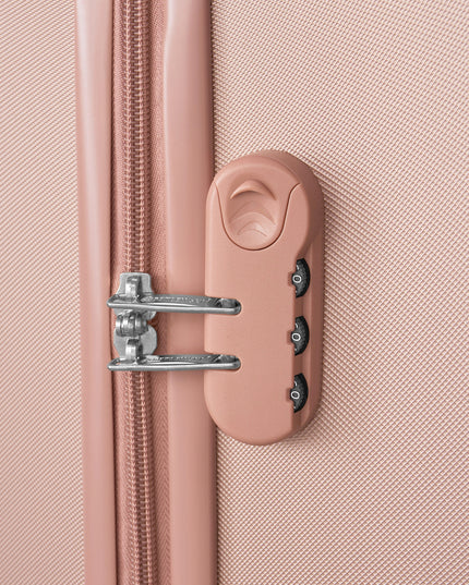 Betlewski Mažas rankinio bagažo lagaminas ant ratukų su saugiu kodiniu užraktu