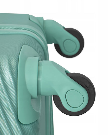 Betlewski Dydelis kelioninis lagaminas su 4 ratukais, patogus nešiotis, užtrauktukas