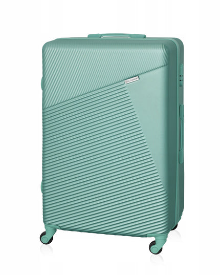 Betlewski Dydelis kelioninis lagaminas su 4 ratukais, patogus nešiotis, užtrauktukas