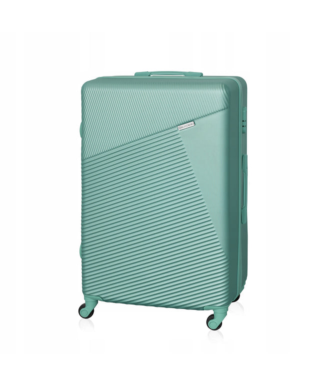 Betlewski Dydelis kelioninis lagaminas su 4 ratukais, patogus nešiotis, užtrauktukas