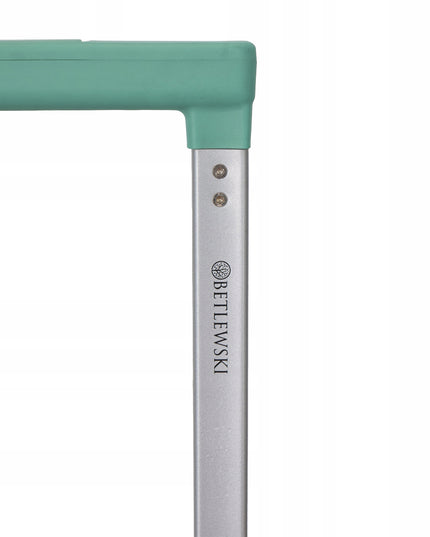 Betlewski Kelioninis kabininis lagaminas su ratukais, kombinuota spyna ir teleskopine rankena