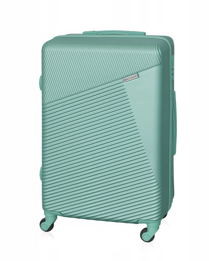 Betlewski Kelioninis kabininis lagaminas su ratukais, kombinuota spyna ir teleskopine rankena