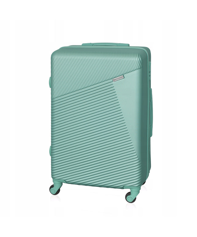 Betlewski Kelioninis kabininis lagaminas su ratukais, kombinuota spyna ir teleskopine rankena