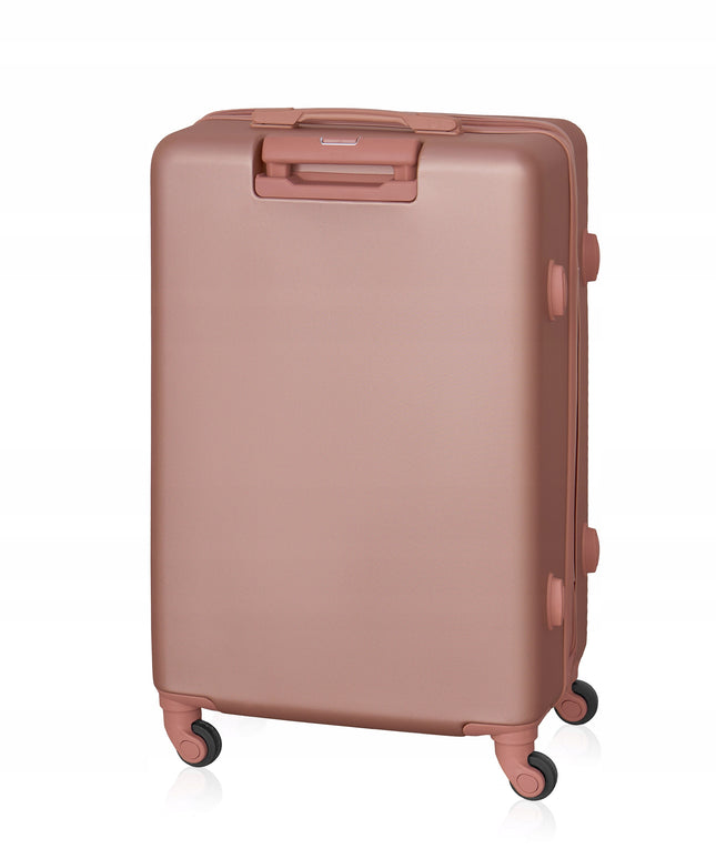 Kelioninis lagaminas su ratukais, skirtas bagažui, su kombinuoto užrakto užtrauktuku ir rankena Betlewski