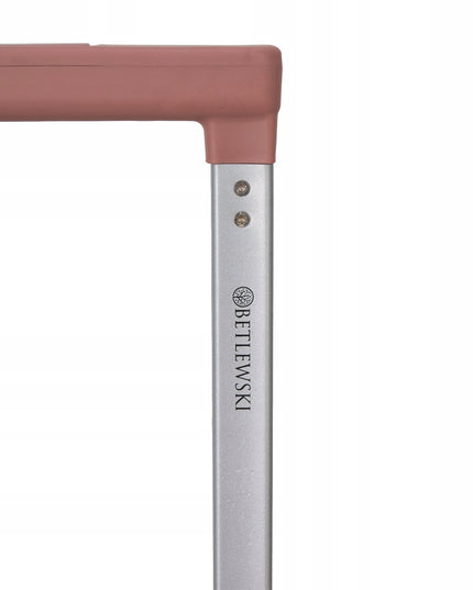 Kelioninis lagaminas su ratukais, skirtas bagažui, su kombinuoto užrakto užtrauktuku ir rankena Betlewski