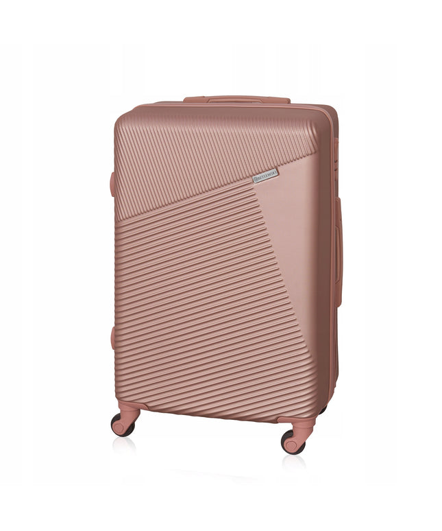 Kelioninis lagaminas su ratukais, skirtas bagažui, su kombinuoto užrakto užtrauktuku ir rankena Betlewski