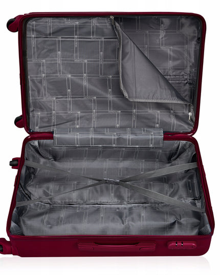 Betlewski Vidutinio dydžio rankinis kelioninis lagaminas su ratukais, skirtas komandiruotėms.