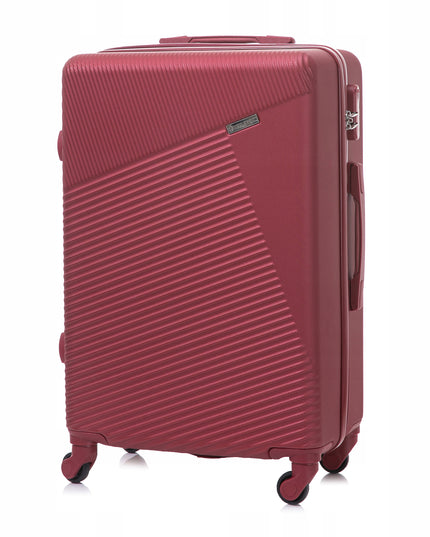 Betlewski Vidutinio dydžio rankinis kelioninis lagaminas su ratukais, skirtas komandiruotėms.