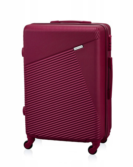 Betlewski Vidutinio dydžio rankinis kelioninis lagaminas su ratukais, skirtas komandiruotėms.