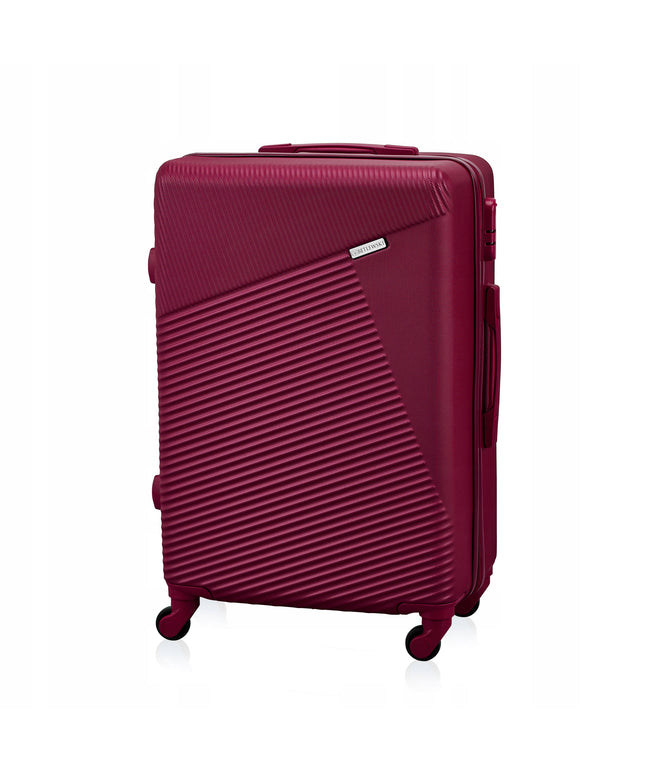 Betlewski Vidutinio dydžio rankinis kelioninis lagaminas su ratukais, skirtas komandiruotėms.