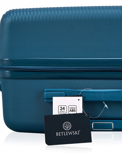 Betlewski Kelioninis lagaminas, rankinis, vidutinio dydžio, atostogoms, su kombinuotu užraktu