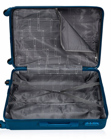 Betlewski Kelioninis lagaminas, rankinis, vidutinio dydžio, atostogoms, su kombinuotu užraktu