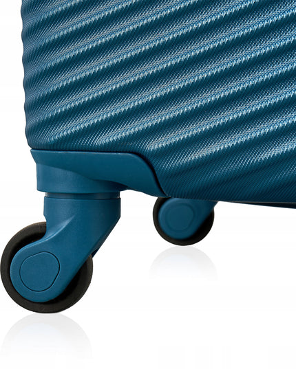 Betlewski Kelioninis lagaminas, rankinis, vidutinio dydžio, atostogoms, su kombinuotu užraktu