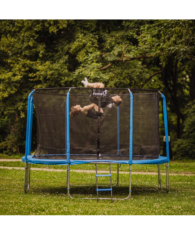 Saugus batutas Jumpi Maxy Comfort 14FT 435 cm su tinkleliu ir kopėčiomis