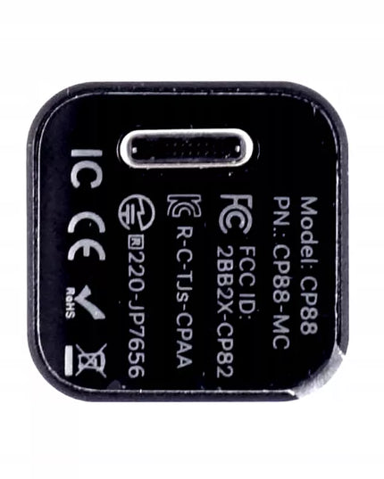 Belaidis adapteris Tradebit TB CUBE USB-C CarPlay / Android Auto, juodas
