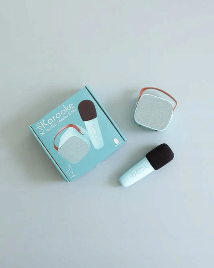 „Lalarma Sky Blue“ belaidis karaoke rinkinys, mėlynas