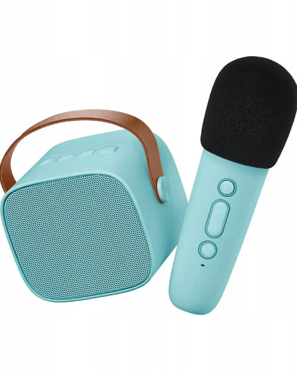 „Lalarma Sky Blue“ belaidis karaoke rinkinys, mėlynas