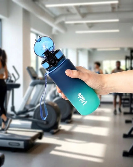 Vilde sportinė gertuvė 500 ml su matavimo žymomis ir sandariu dangteliu