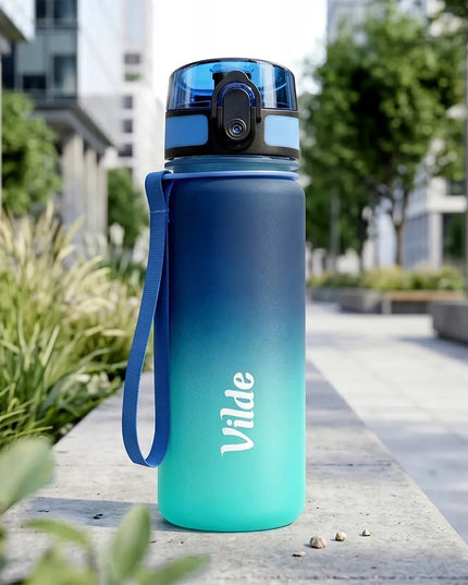 Vilde sportinė gertuvė 500 ml su matavimo žymomis ir sandariu dangteliu