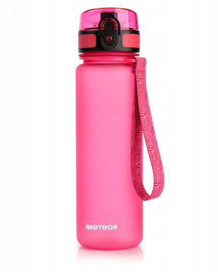 Meteor 500 ml vandens gertuvė su snapeliu ir filtru, rožinė, modelis 74573
