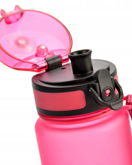 Meteor 500 ml vandens gertuvė su snapeliu ir filtru, rožinė, modelis 74573