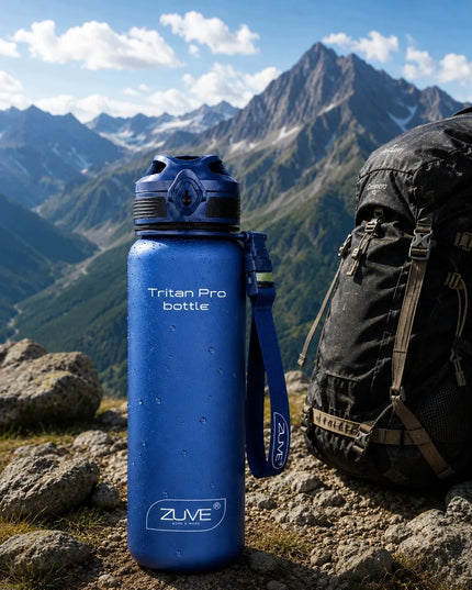 ZUVE Tritan ProBottle sportinė gertuvė vandeniui, 1 l, iš Tritan, be BPA